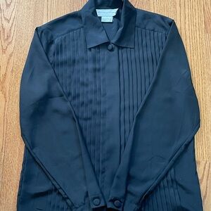 Women’s Black Button Down Shirt